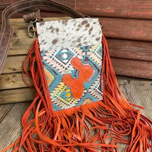 011 Carrie - Longhorn w/ Rainbow Aztec