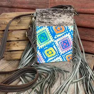 015 Carrie - Brindle w/ Neon Trip Aztec