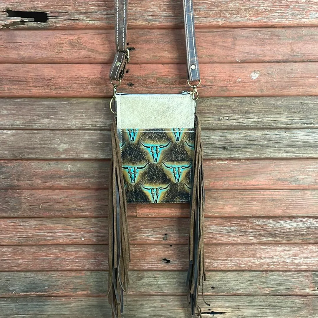 028 Carrie - Palomino w/ Patina Skulls