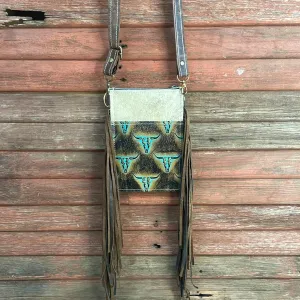 028 Carrie - Palomino w/ Patina Skulls