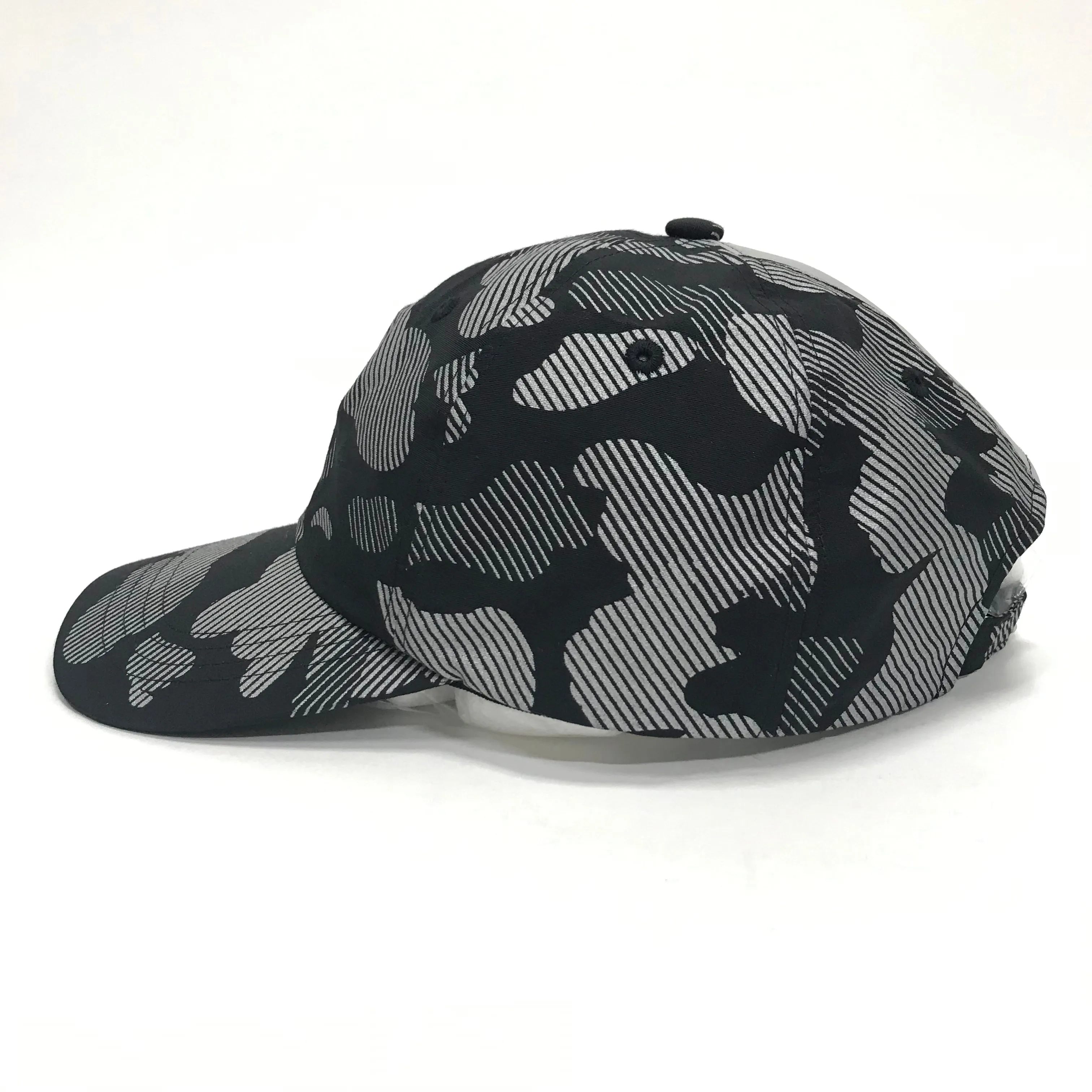A Bathing Ape Bape Reflective Camo 6 Panel Cap