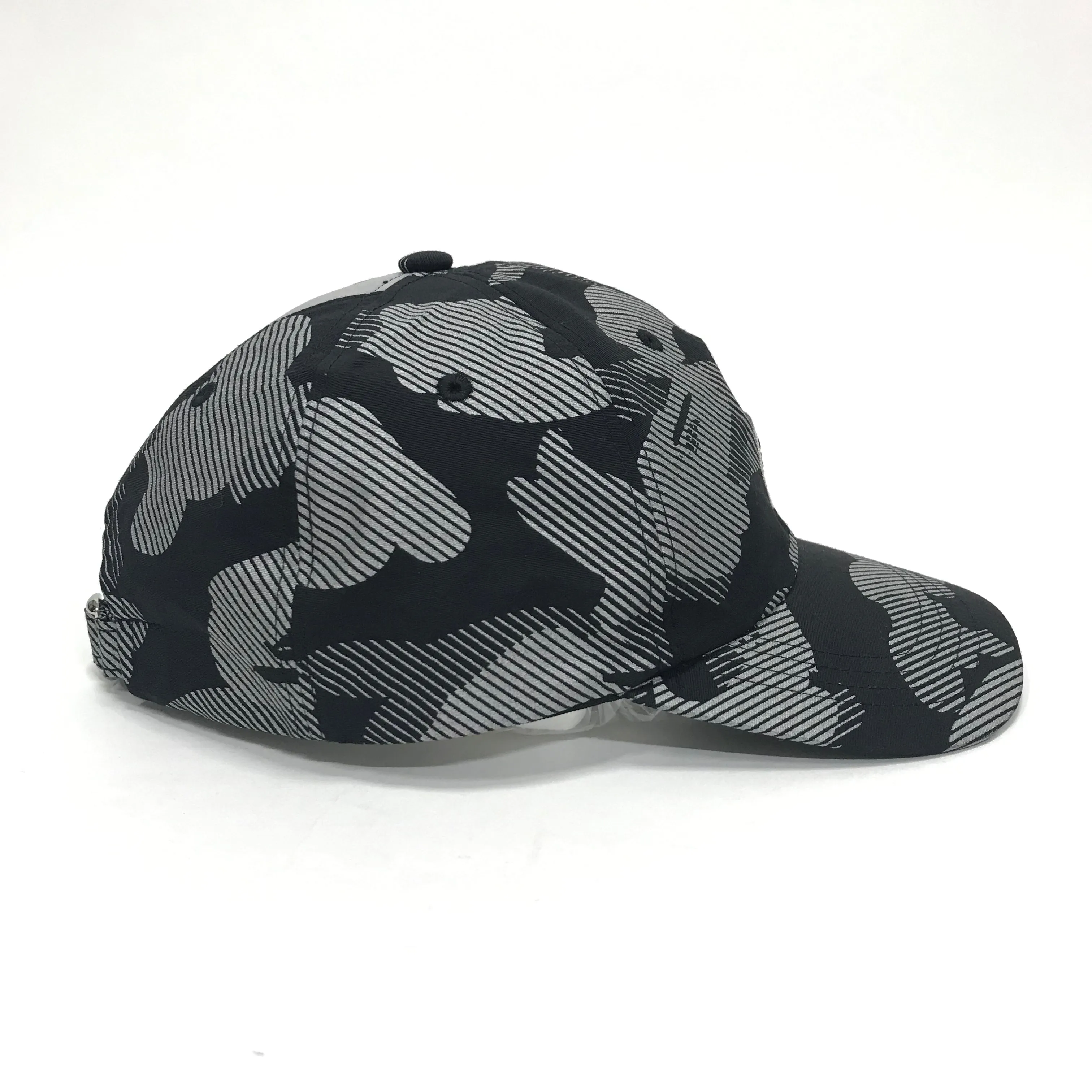 A Bathing Ape Bape Reflective Camo 6 Panel Cap