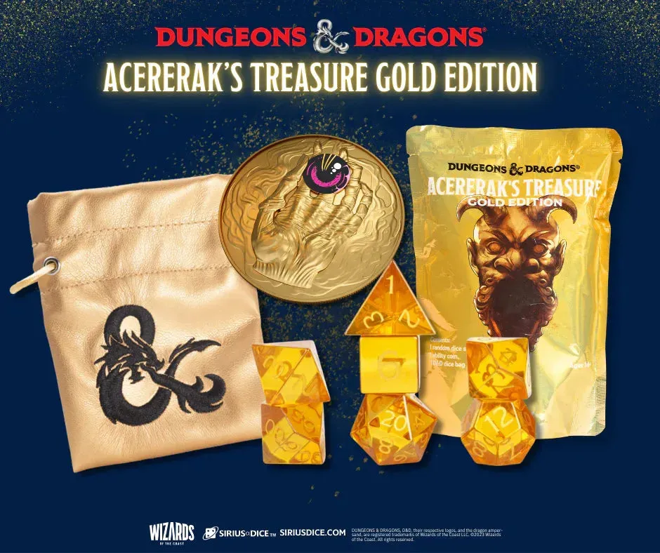 Acererak's Treasure Packs: Gold Edition