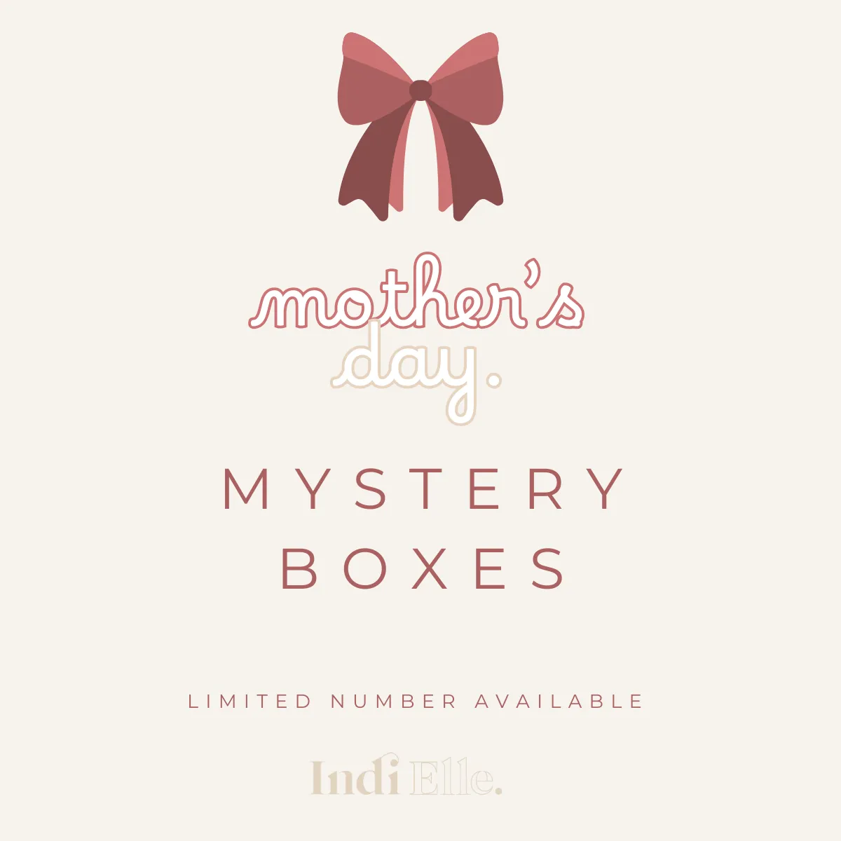 ADULT Mother's Day - Embroidery - Mystery Bag/Box