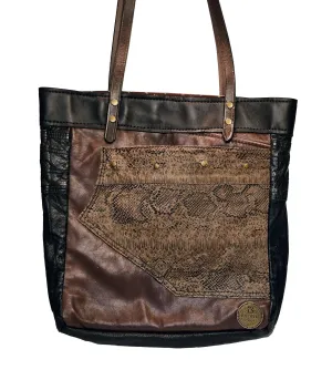 Aislinn Snake Tote Bag