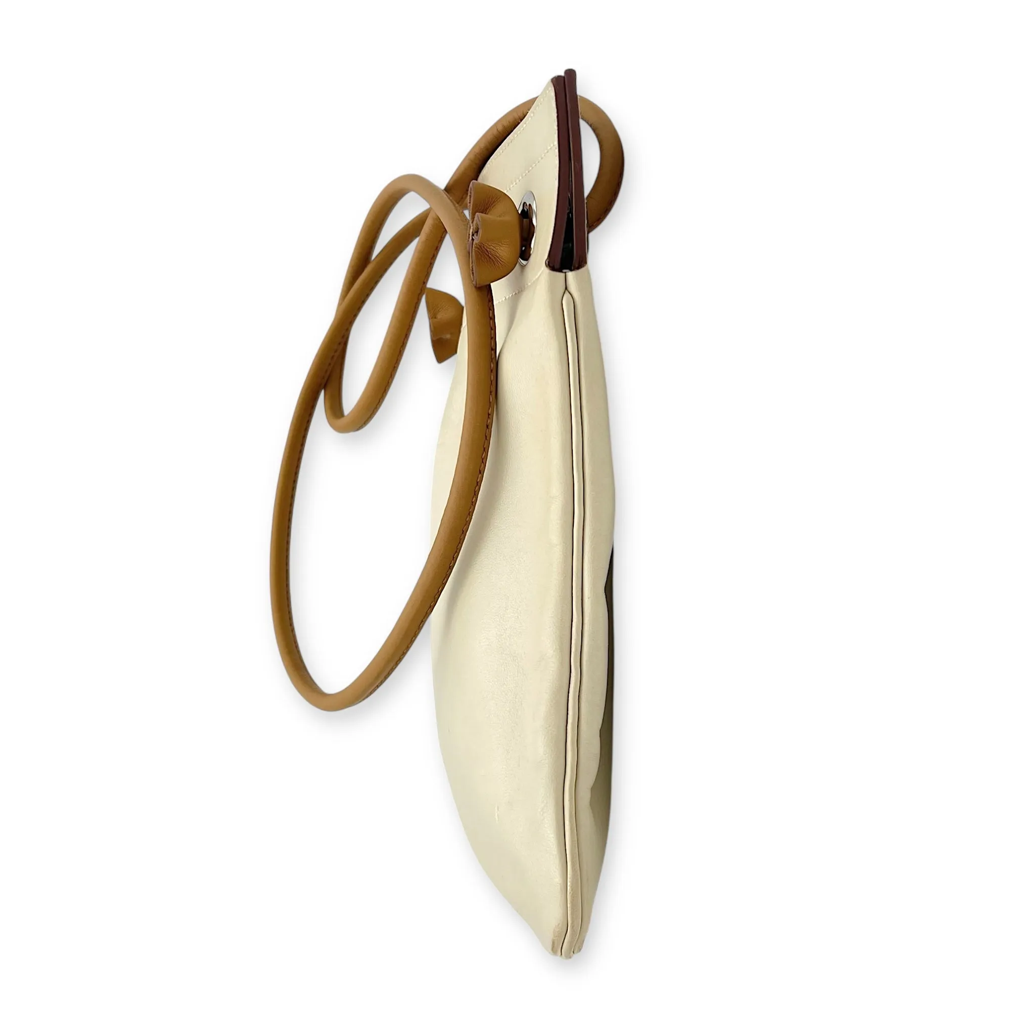 Aline Mini Neutral in Milo Lambskin Swift