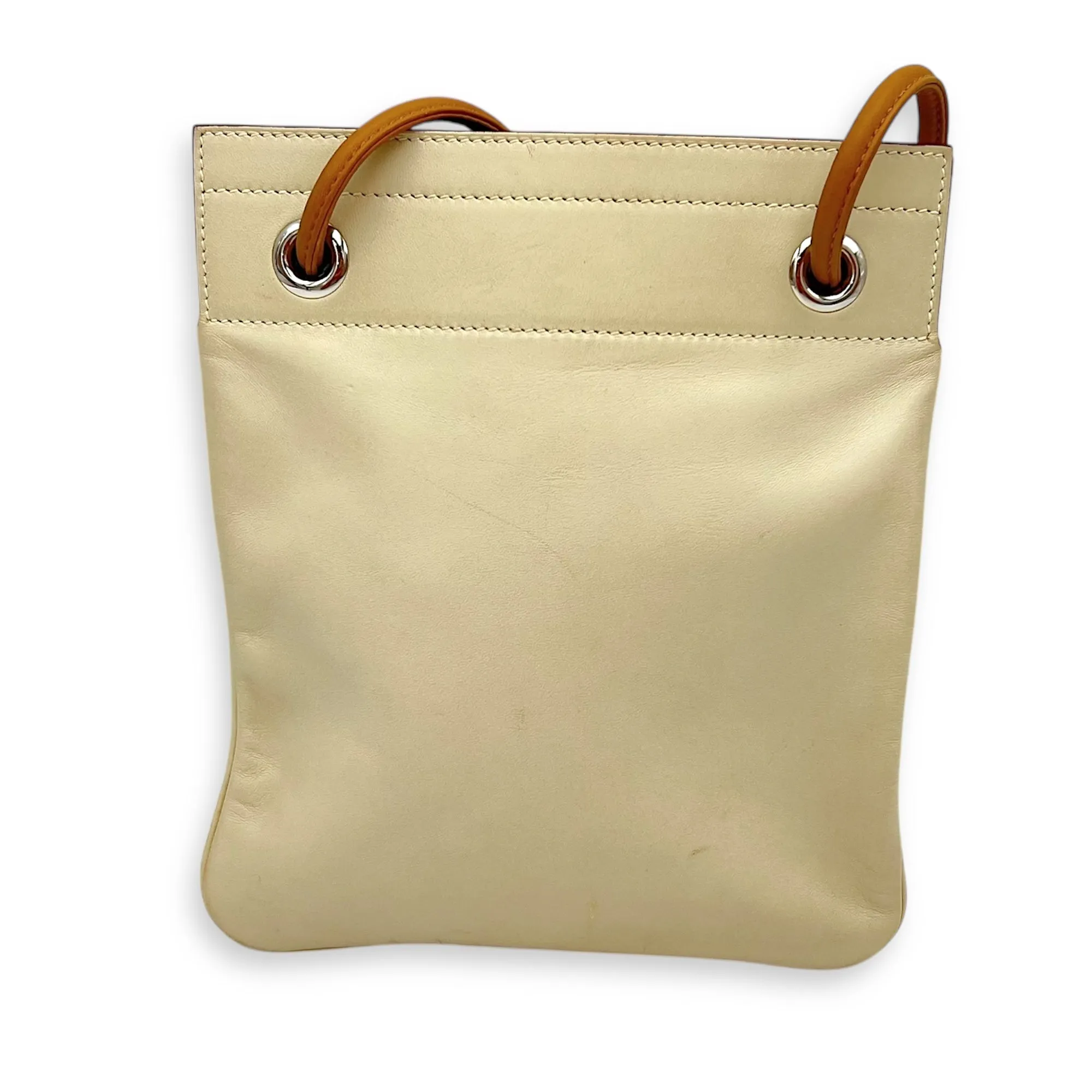 Aline Mini Neutral in Milo Lambskin Swift