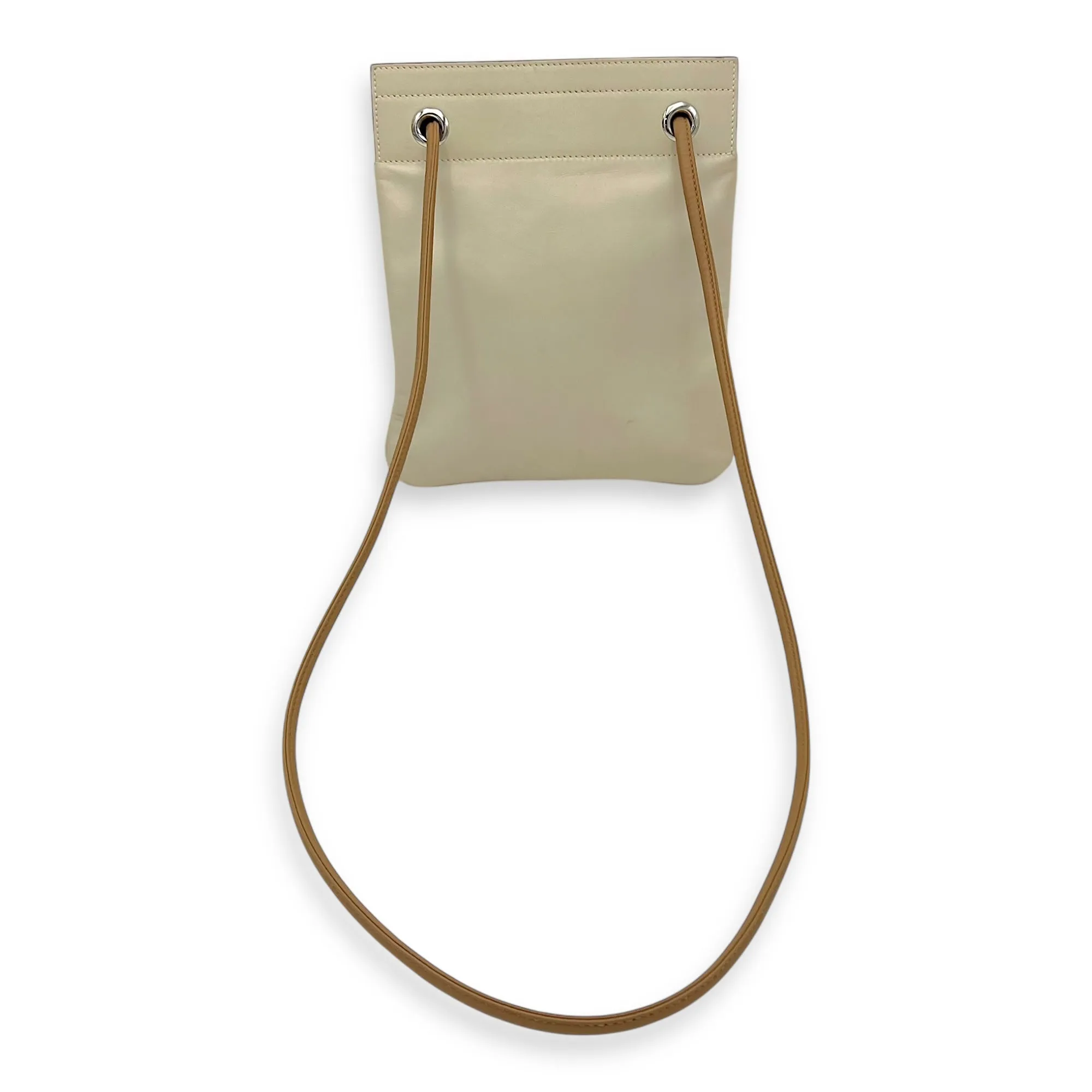 Aline Mini Neutral in Milo Lambskin Swift