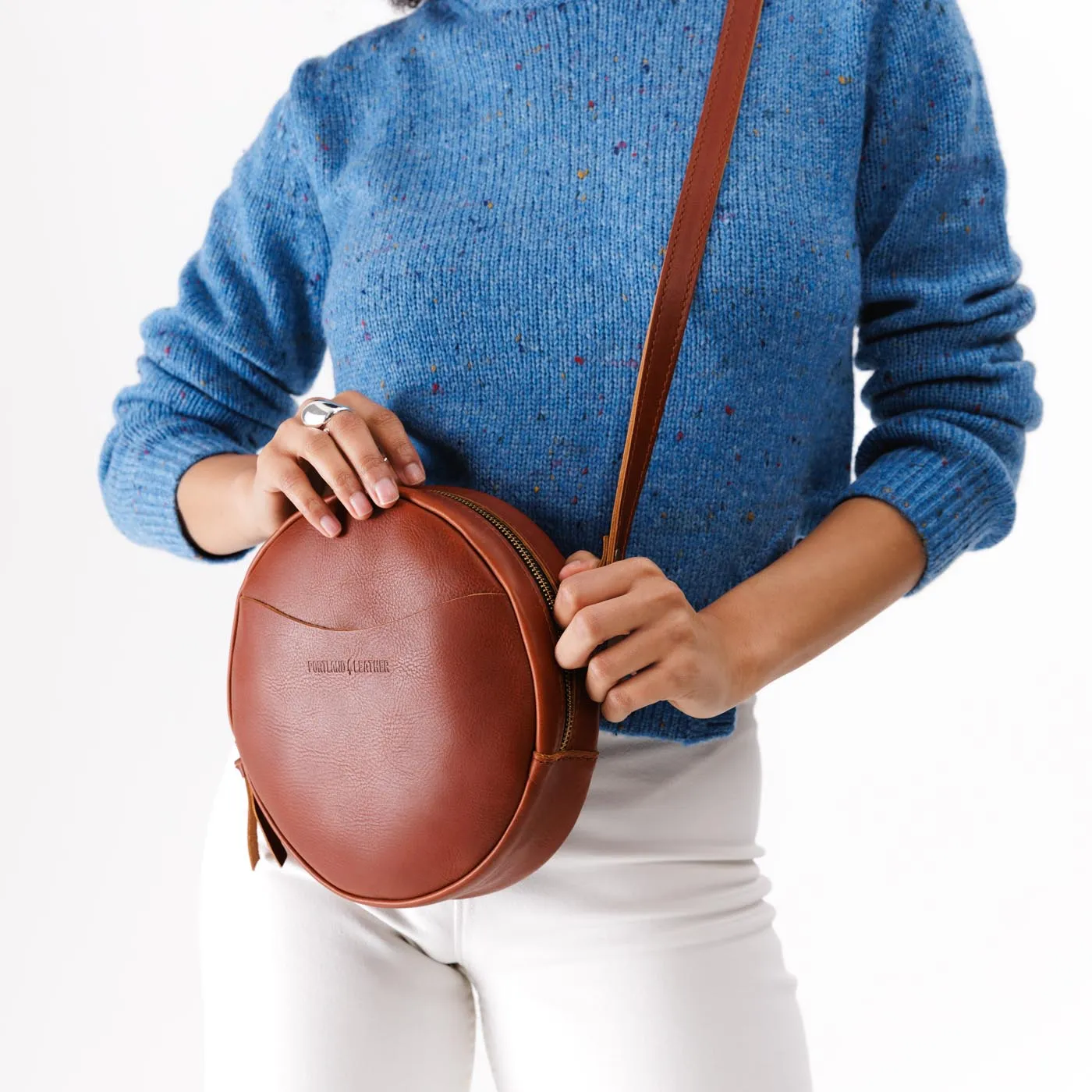'Almost Perfect' Circle Crossbody