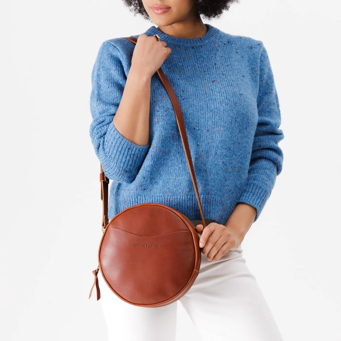 'Almost Perfect' Circle Crossbody