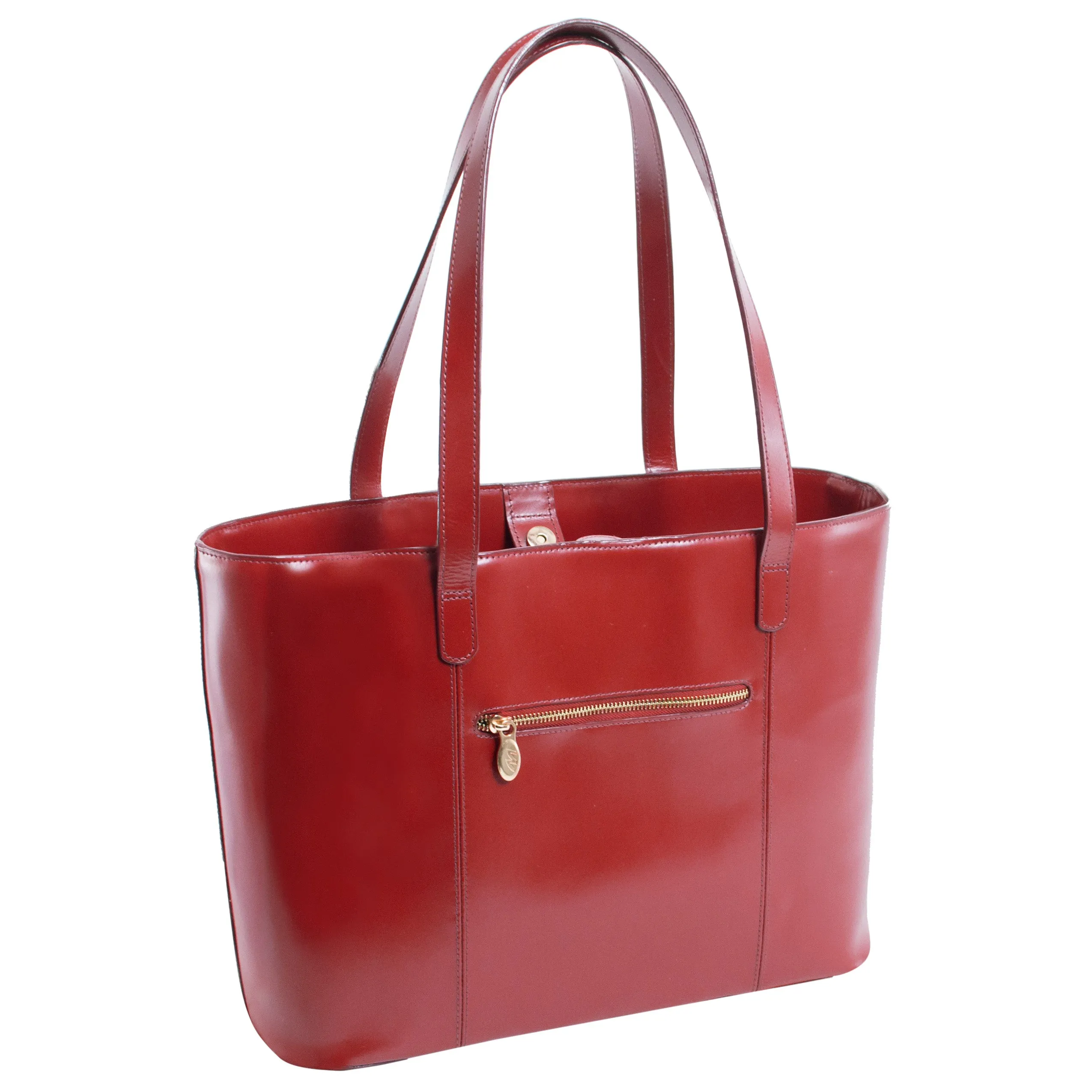 ALYSON | Leather Tablet Tote