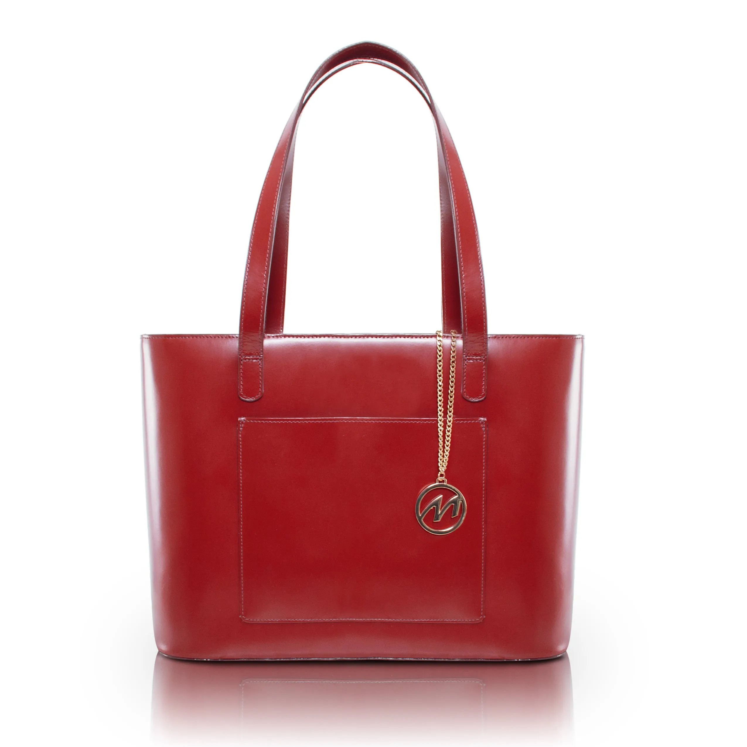 ALYSON | Leather Tablet Tote
