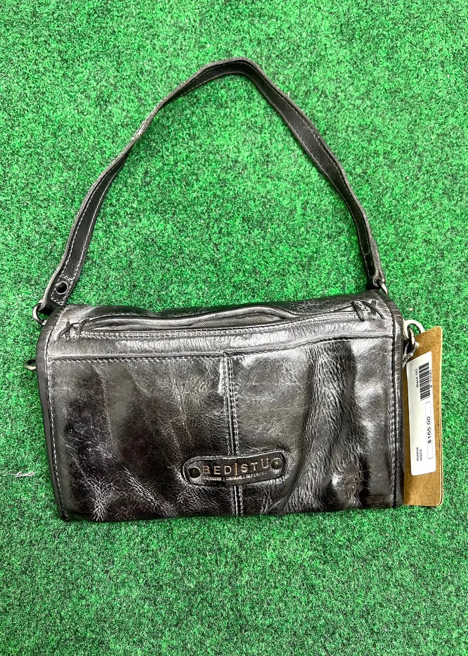 Amina Black DD Crossbody Clutch
