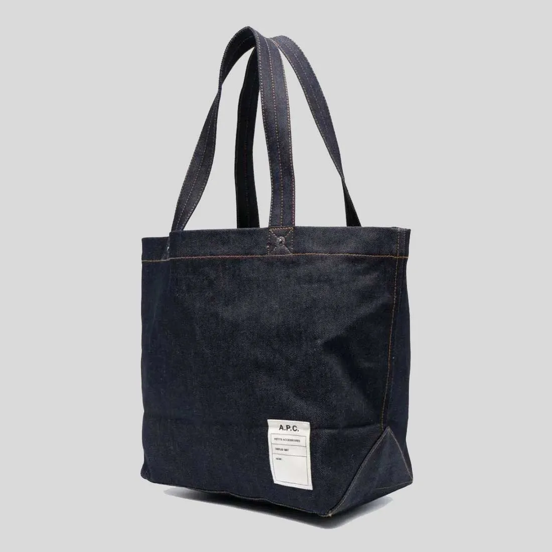 A.P.C. Thais Unisex Tote Bag Indigo RB-COCSXM61832IAI