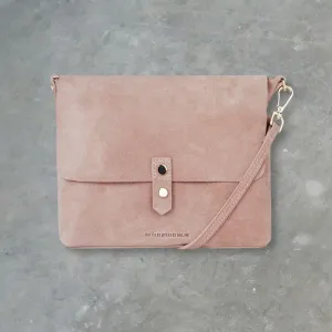 Arlington Milne Paige Crossbody, Fawn Suede