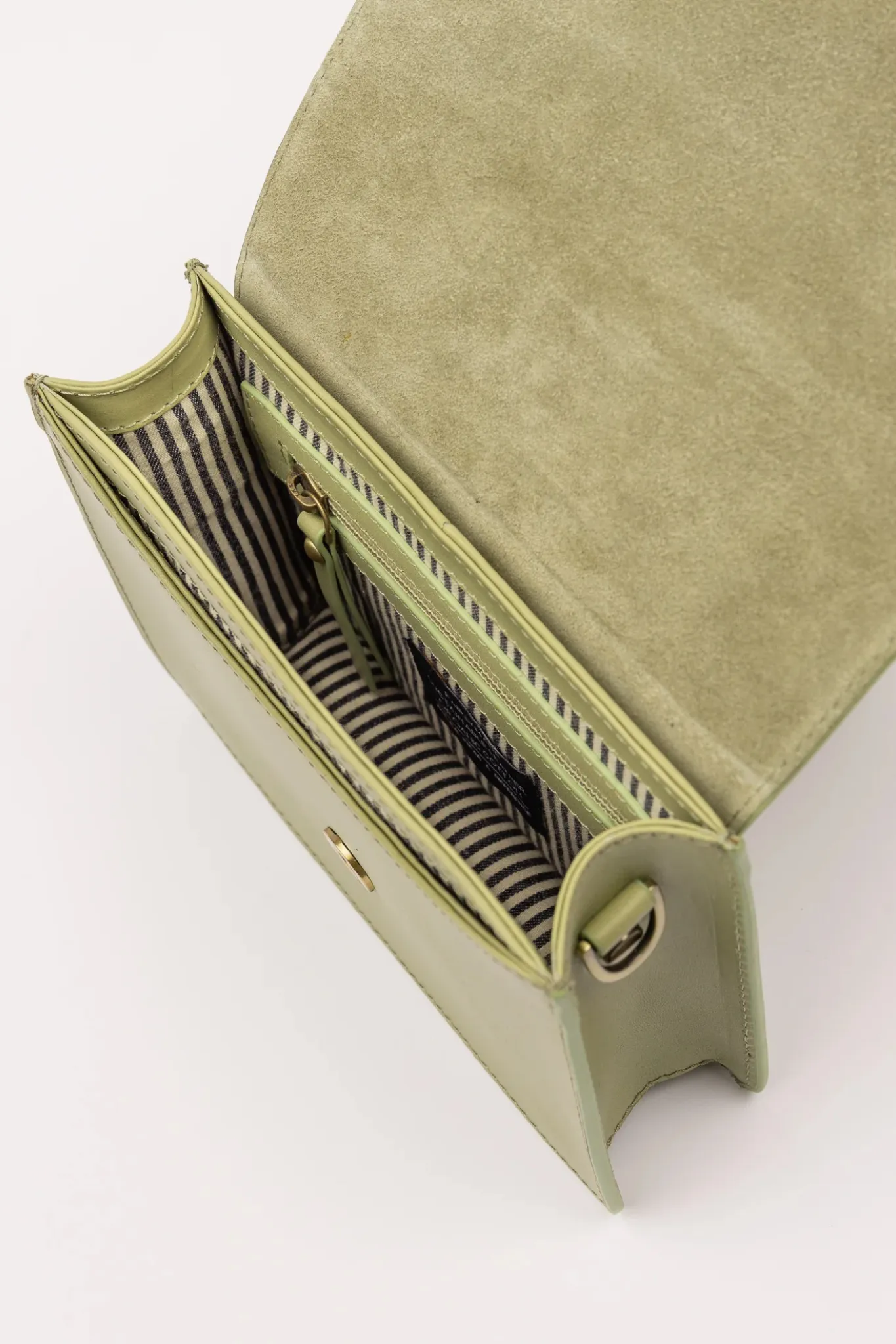 AUDREY MINI BAG - TEA GREEN CLASSIC LEATHER