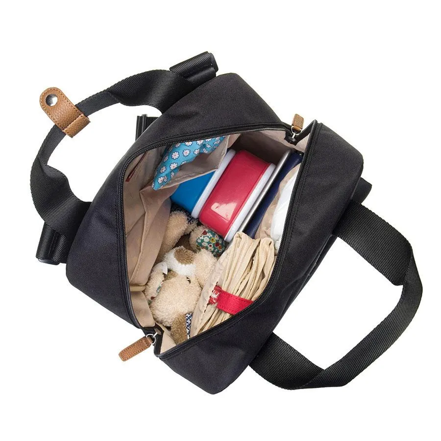 Babymel Georgi Eco Convertible Backpack Changing Bag - Black