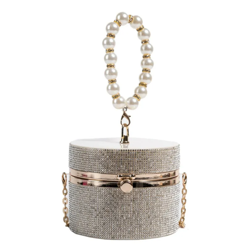 Bag Female Rhinestone Hand Mini Bag