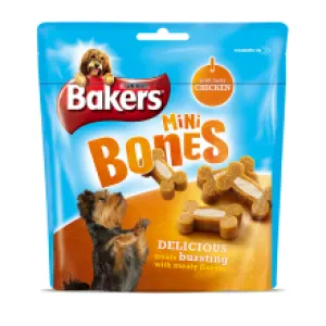 Bakers Mini Bones Chicken 6 x 94g Bags