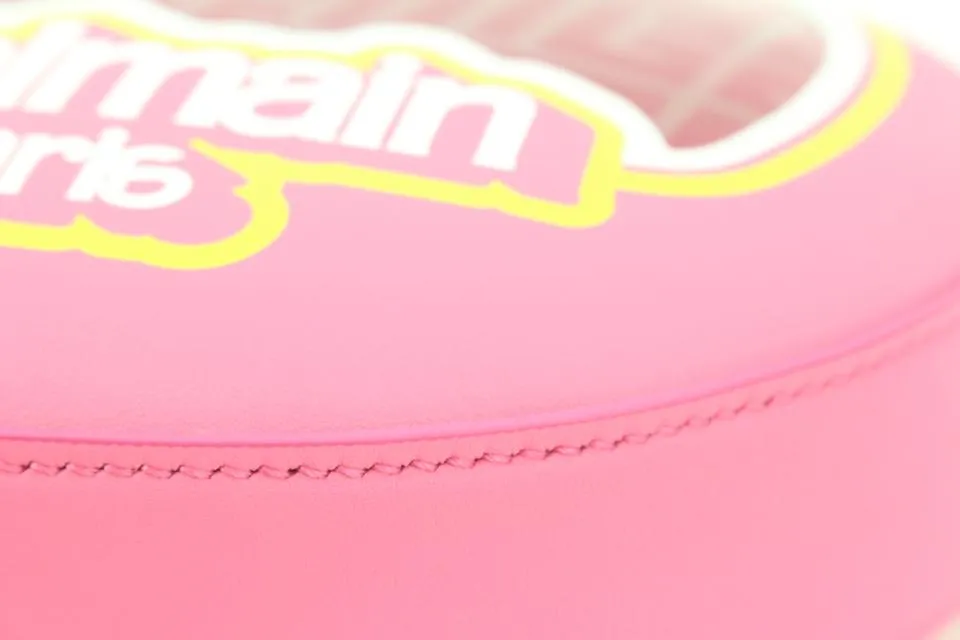 Balmain Barbie Translucent Pink Disco Round  Crossbody Bag  1BM318