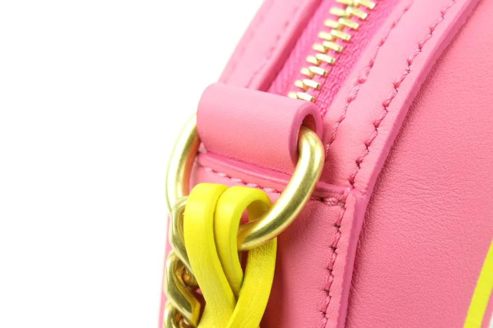 Balmain Barbie Translucent Pink Disco Round  Crossbody Bag  1BM318