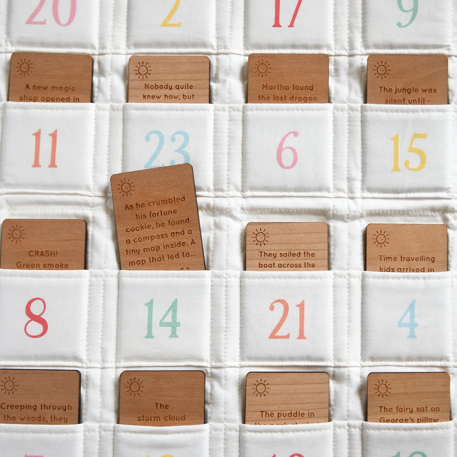 Bedtime Story Ideas Heirloom Advent Calendar