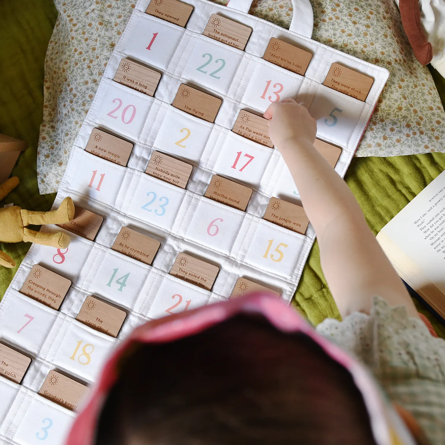 Bedtime Story Ideas Heirloom Advent Calendar