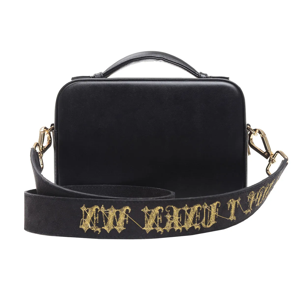 BEETLE REVERSE EMBROIDERED CROSSBODY BAG