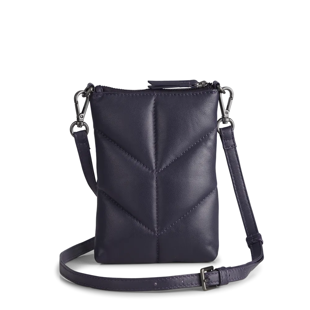 BerthaMBG Mobile Bag, Chevron Puffer