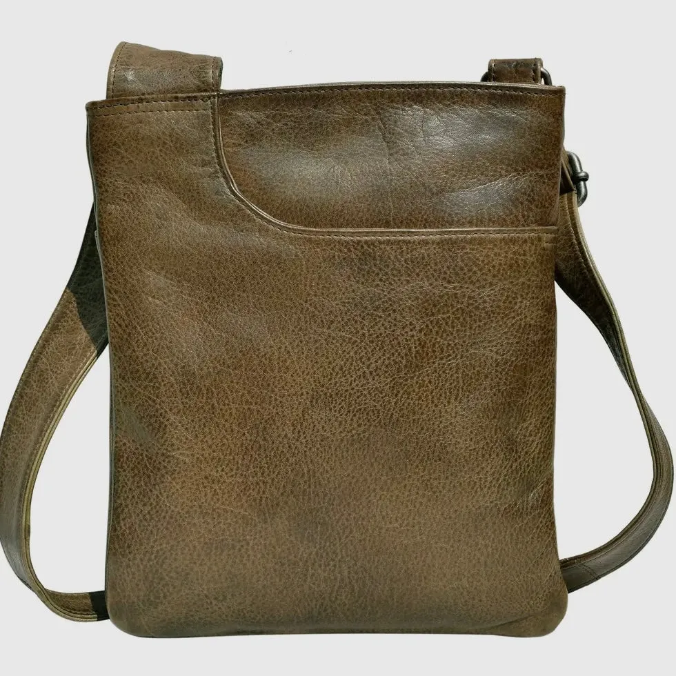 Best for Travel! Athena Mimi Leather Crossbody Bag – Sleek, Stylish & Functional