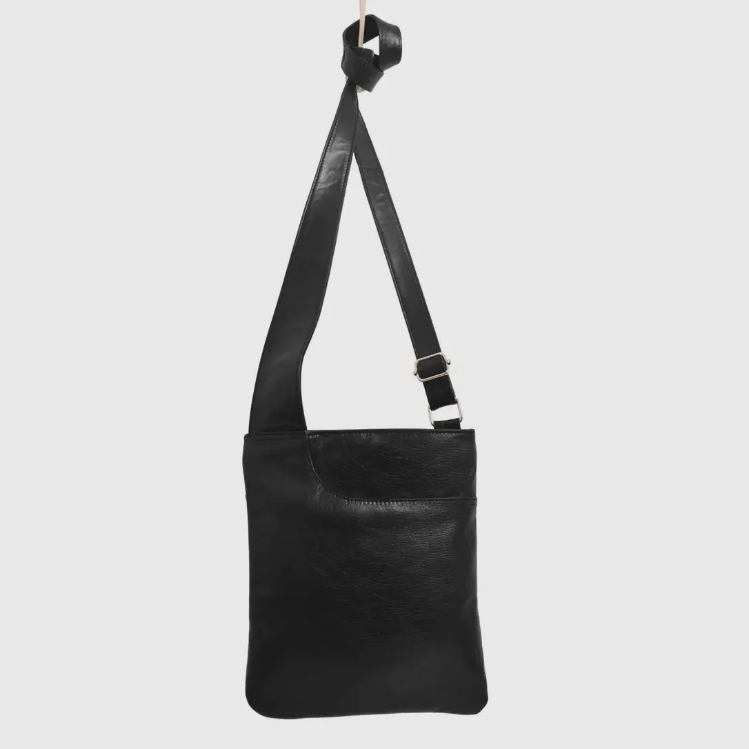 Best for Travel! Athena Mimi Leather Crossbody Bag – Sleek, Stylish & Functional
