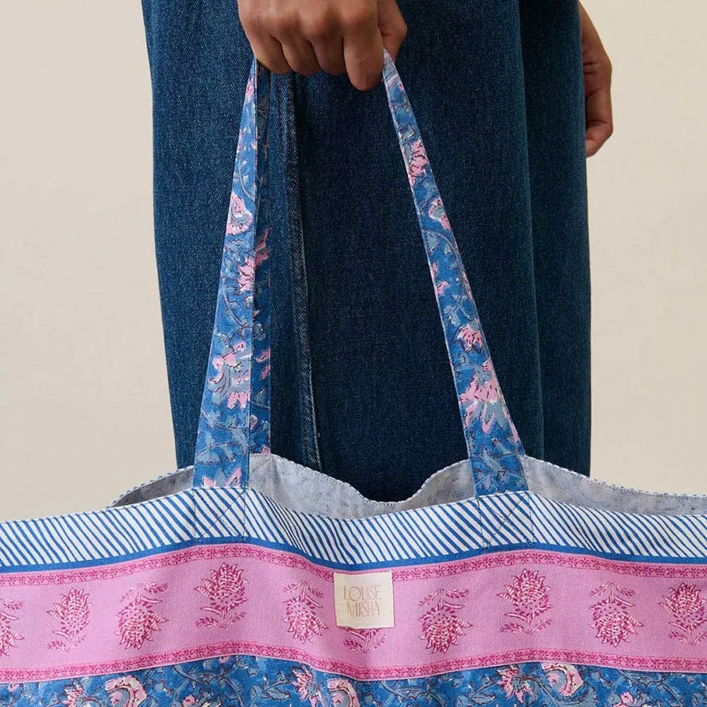 Beverly Tote Bag | Blue Capri Cove
