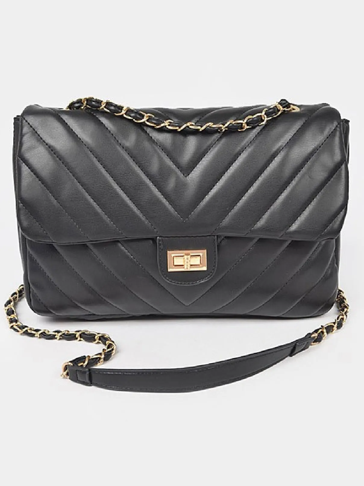 BLACK CROSSBODY BAG