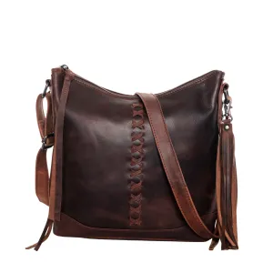 Blake | Concealed Carry Scooped Leather Crossbody or Shoulder Bag