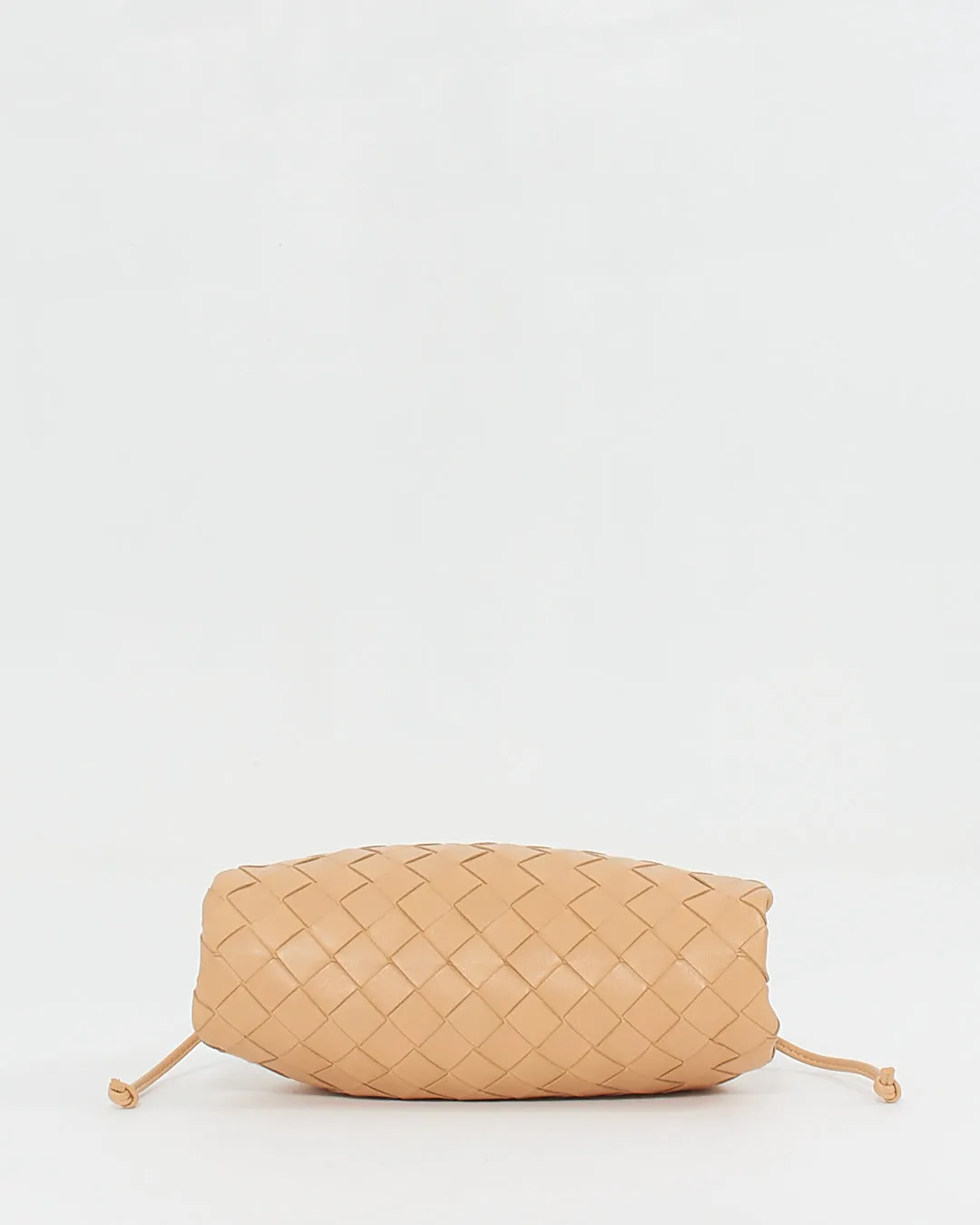 Bottega Veneta Almond Intrecciato The Mini Pouch Bag
