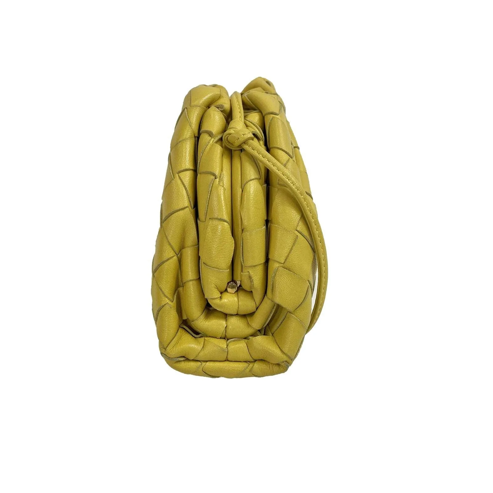 Bottega Veneta - Excellent - Mini Jodie Pouch - Yellow Crossbody / Shoulder Bag