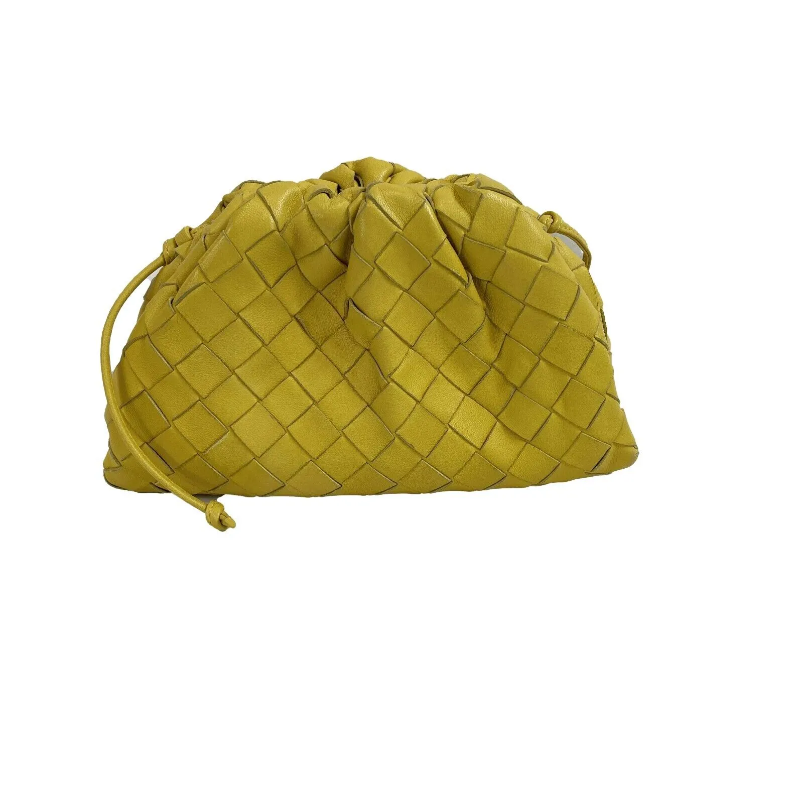 Bottega Veneta - Excellent - Mini Jodie Pouch - Yellow Crossbody / Shoulder Bag