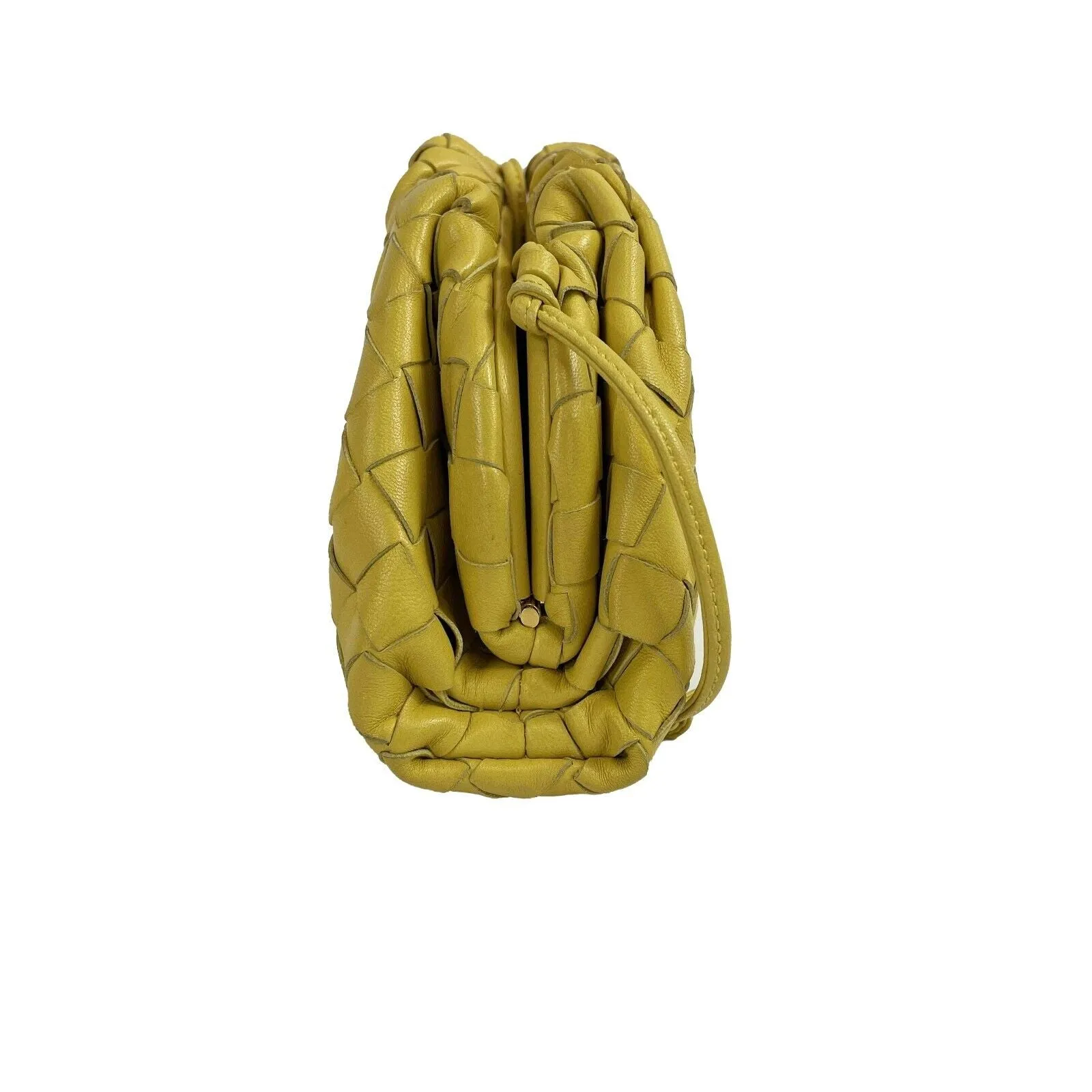 Bottega Veneta - Excellent - Mini Jodie Pouch - Yellow Crossbody / Shoulder Bag