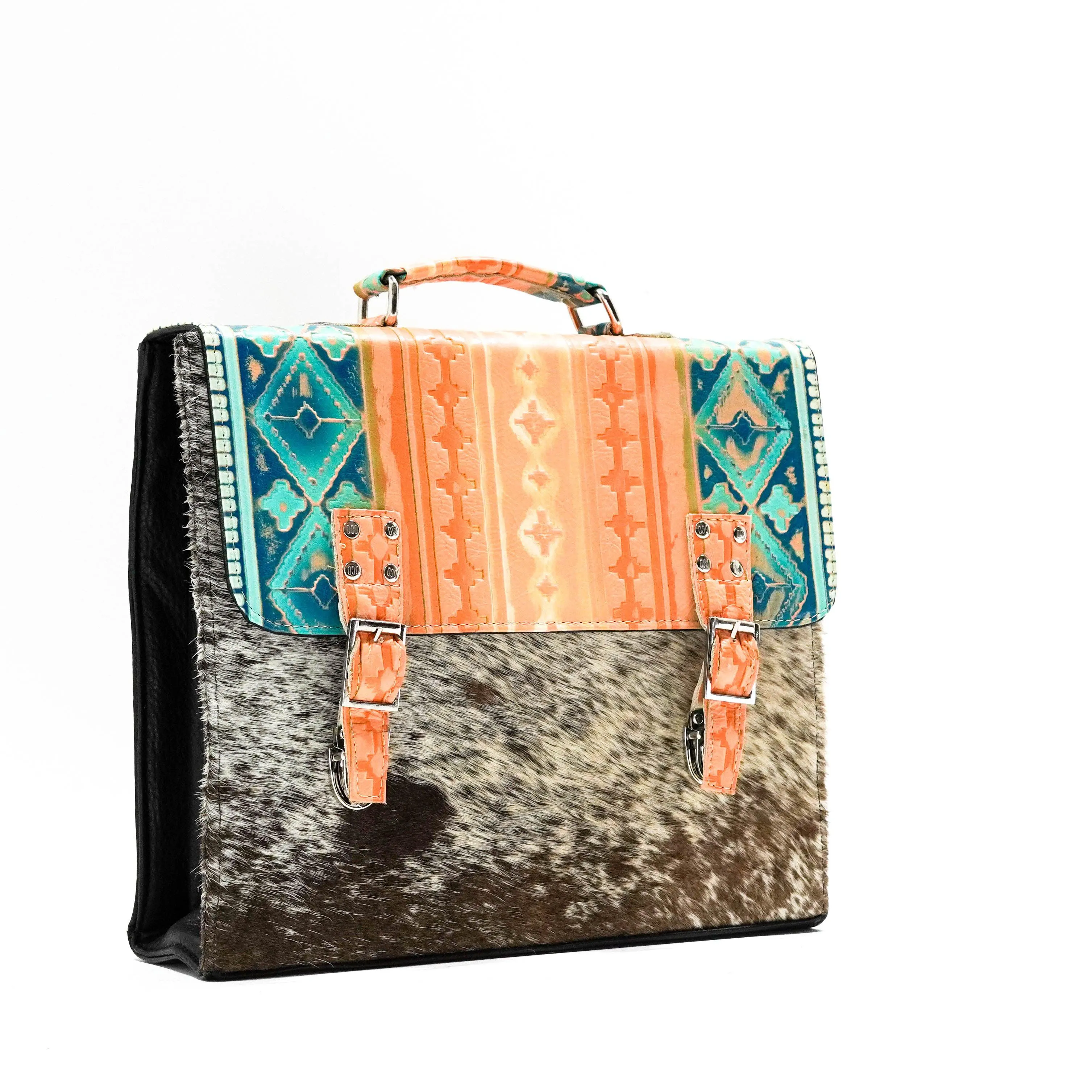 Briefcase - Longhorn w/ Margaritaville Navajo