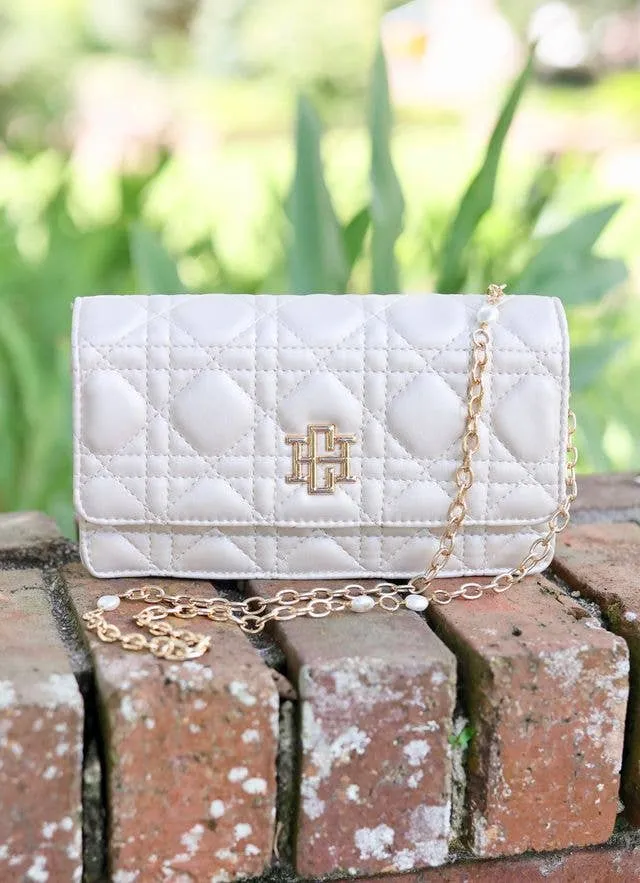 Brynleigh Clutch Crossbody PEARL QUILTED