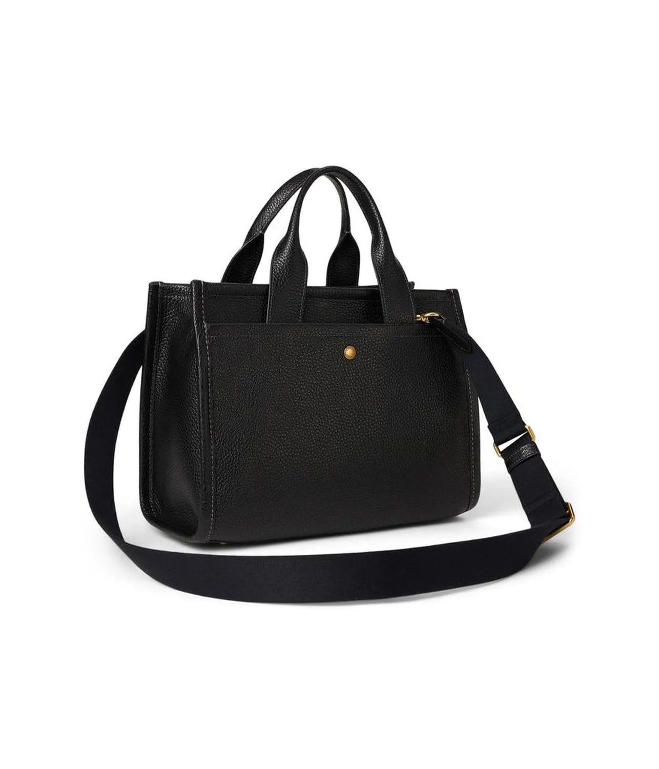 Bubble Leather Cargo Tote