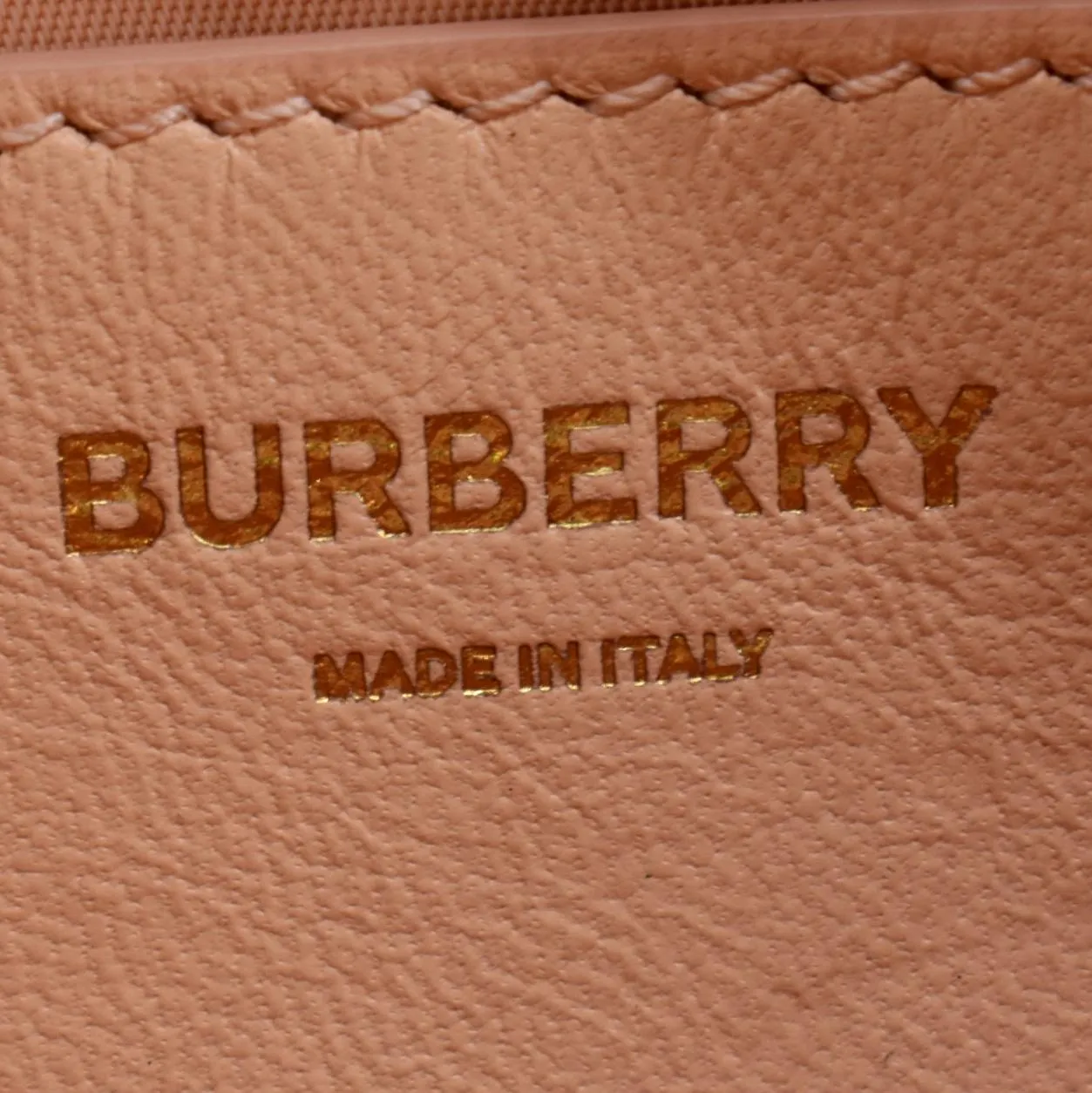 BURBERRY Lola Camera Mini Quilted Lambskin Leather Shoulder Bag Dusky Pink