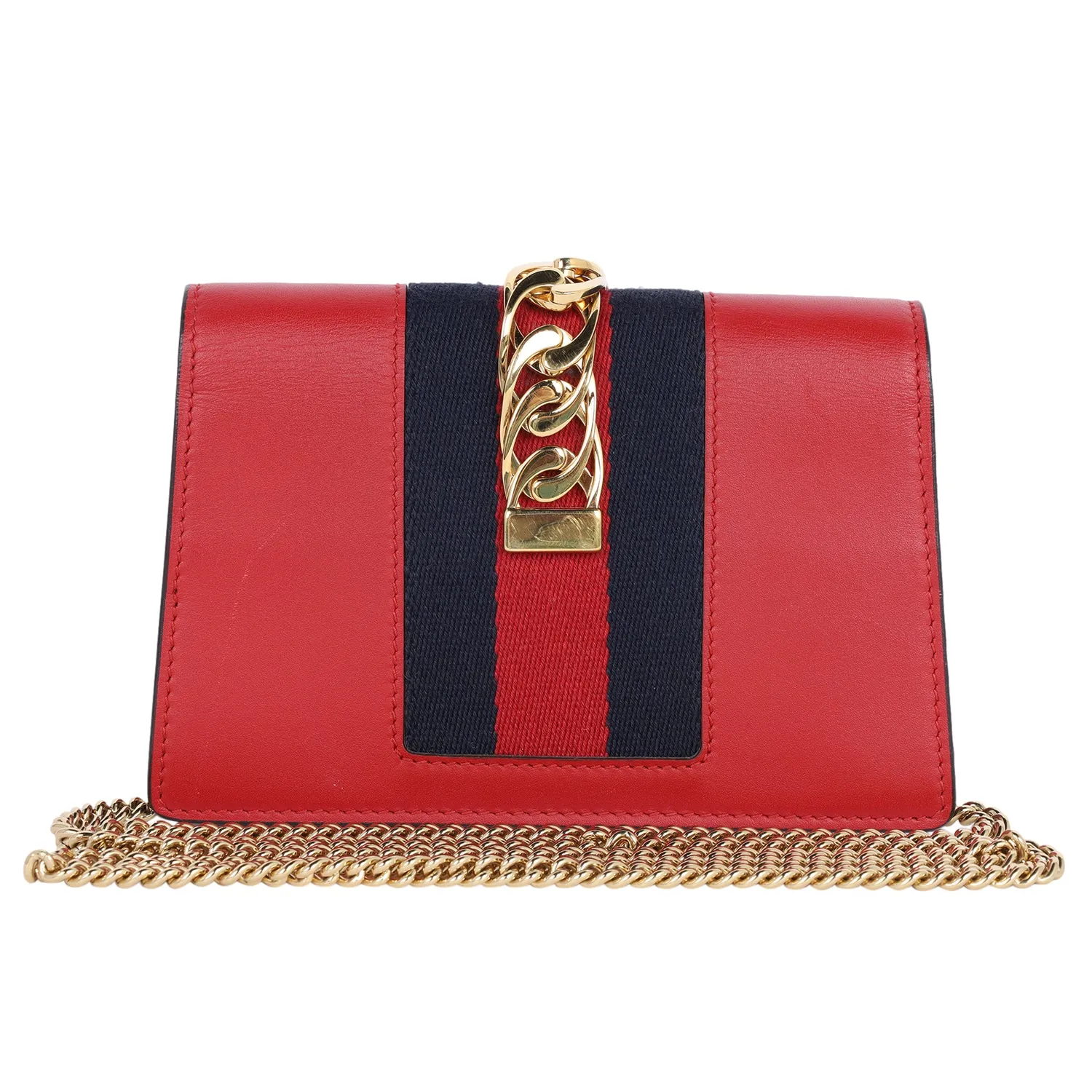 Calfskin Super Mini Sylvie Chain Crossbody Bag