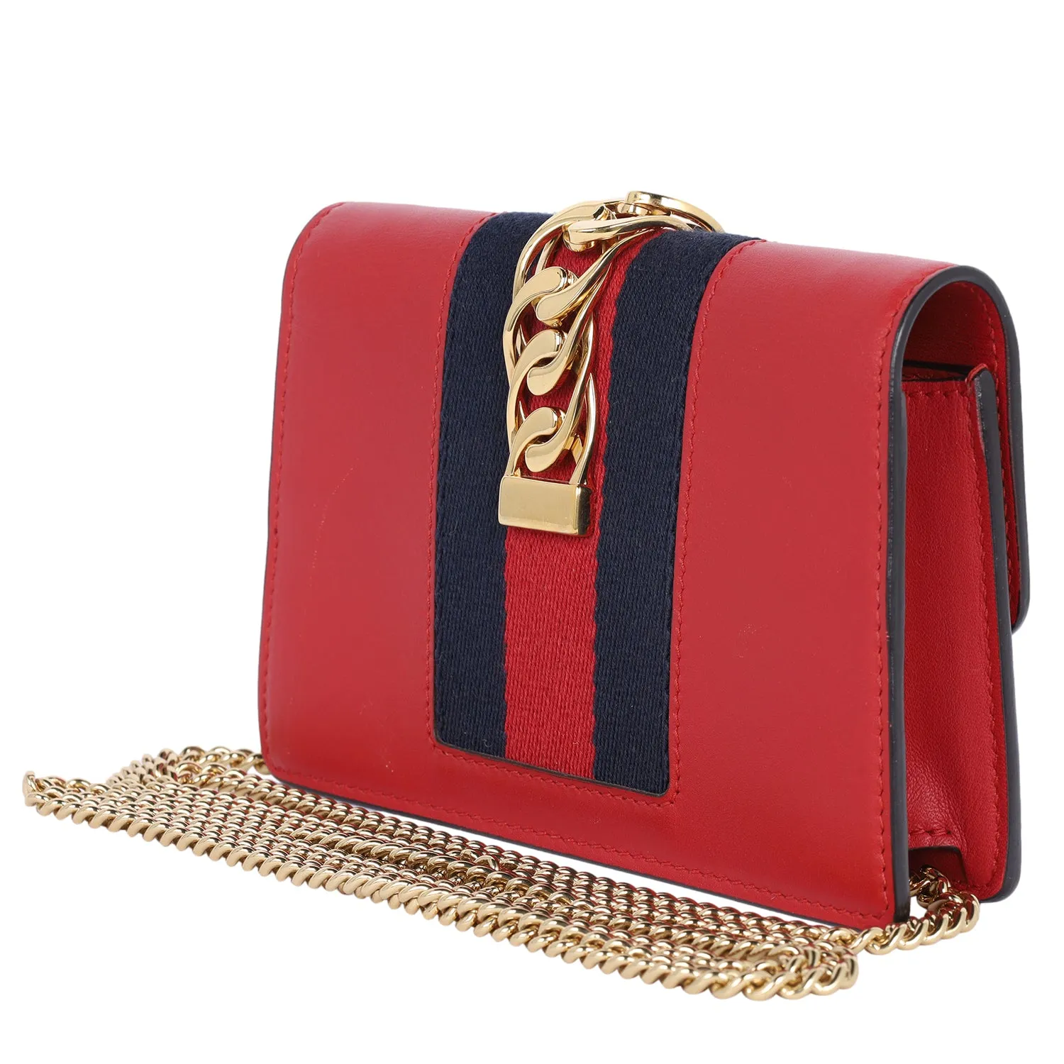 Calfskin Super Mini Sylvie Chain Crossbody Bag