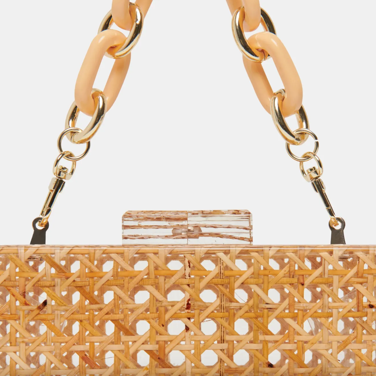 Cane Clutch-Natural
