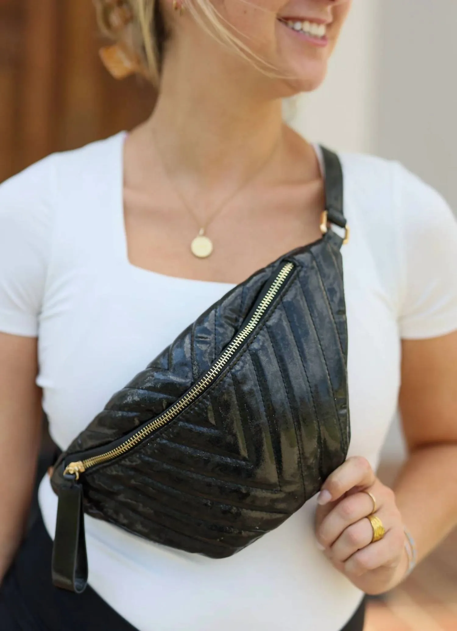 Caroline Hill - Charlotte Quilted Belt Bag