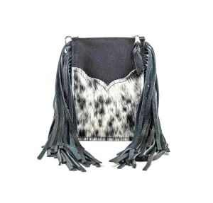 Carrie - Black & White w/ Black Leather
