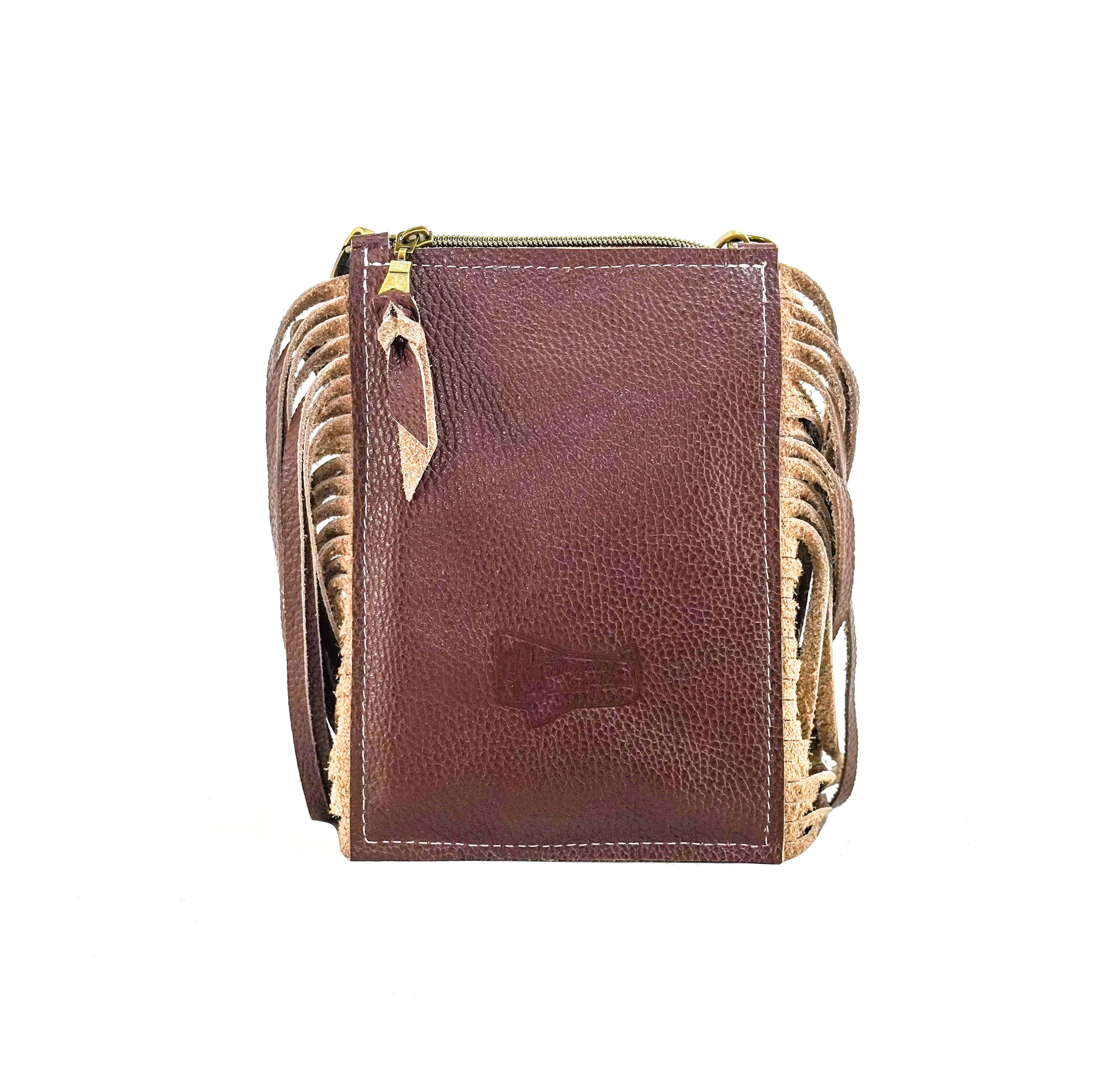Carrie - Brindle w/ Mustang Leather