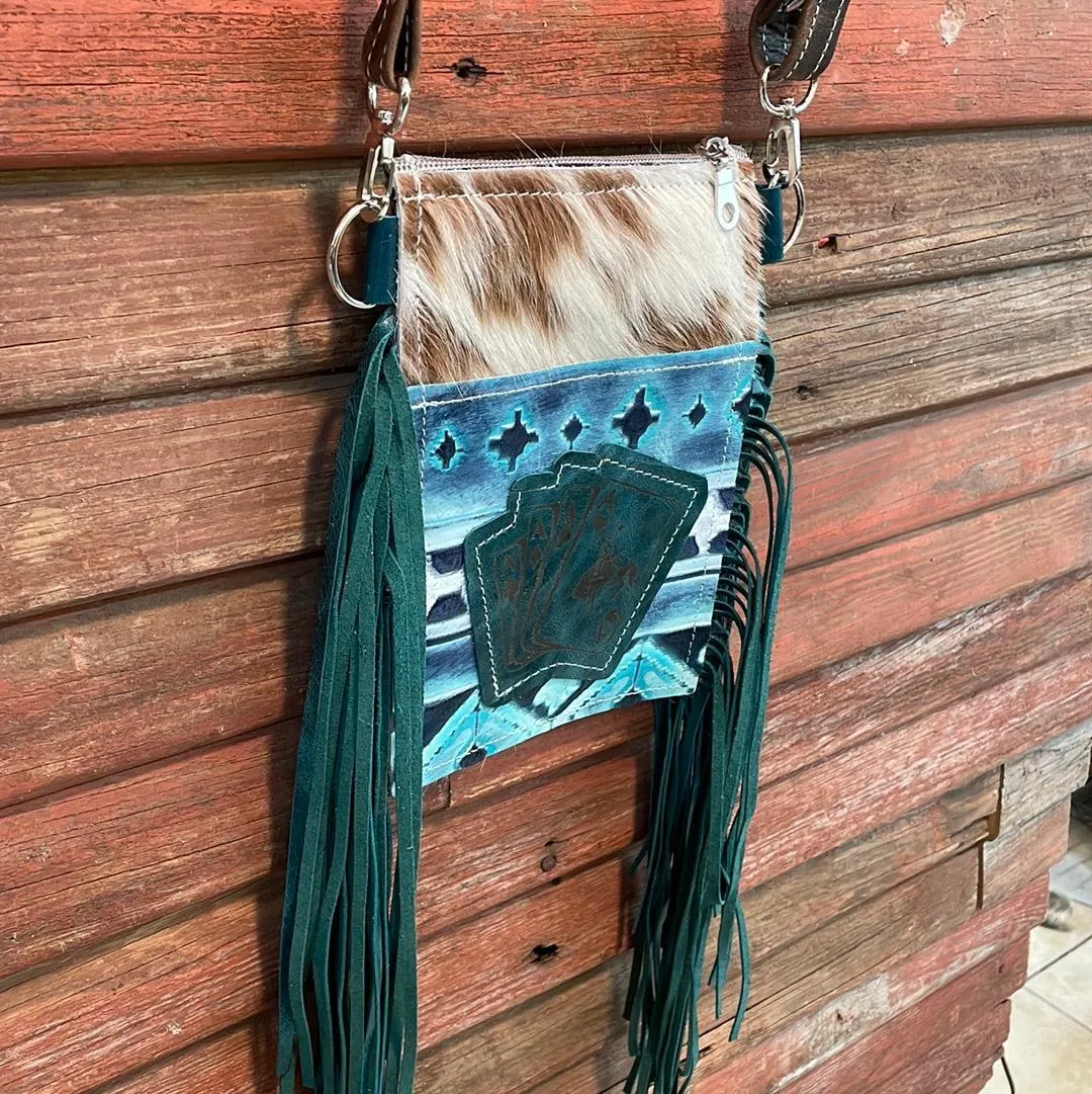 Carrie - Tricolor w/ Glacier Park Navajo w/ bucking aces