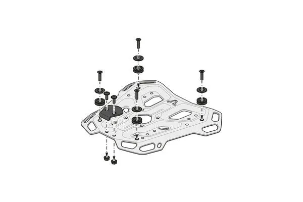 CARRIER SW MOTECH ADVENTURE RACK BMW R1200GS LC R1200GS LC ADVENTURE 13-18 R1250GS LC 18-20